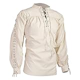 Herren Hemden Trachtenhemden Oktoberfest Regular-fit Plaid Shirt Herren Lose Lässig Einfarbig Hemd Top Bluse Tunika Pullover Casual Fit Business Casual Slim-Fit Hemd Top