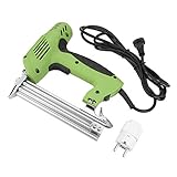Professioneller Stanznagler Elektrischer Nagler Nagelpistole Handbetriebenes Nagelwerkzeug mit hochfester Nagelpatrone aus Aluminiumlegierung für die Möbelholzbearbeitung