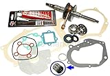 UNTIMERO KURBELWELLE Lager Dichtung Satz KIT Set für Yamaha AEROX JOG50 Jog RR 50 W