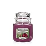 Yankee Candle Home Inspirations Duftkerze Himbeer Sundae, mittelgroß