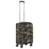 CarryOn Camouflage Hybrid Handgepack - 55cm TSA Reisekoffer - Ultraleight - OKOBAN Registrierung - (S)