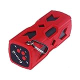 TTYUNDING Bluetooth-Lautsprecher, niedrige Effizienz-Silikonlautsprecher klaren Anrufe, 8 Stunden Wiedergabe, 1800mAh-Batterie, for Heimbrett (Color : Red)