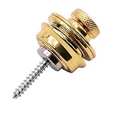 vhbw Security Lock Gurtknopf Pin für Gitarrengurt, Gurt für Gitarre, Konzertgitarre, Westerngitarre, Bass-, E-Gitarren, g