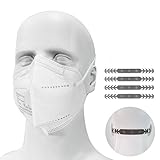 Masken, 20 Stück Schutzmaske Atemschutzmaske Mund-und Nasenschutz hautfreundlich und weich im Inneren 5-lagige Staubschutzmaske Partikelfiltermaske Zertifikat CE 0082