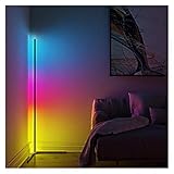 Stehlampe Die neueste Explosion Modell Stehleuchte rechten Winkel Lampe RGB bunten Touch Fernbedienung Schlafzimmer Atmosphäre Lampe rechten Winkel LED