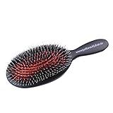 hair2heart Extensions Bürste für Haarverlängerungen Pneumatikbürste mit Naturb