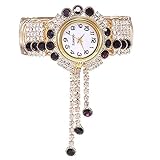 shangwang Strass-Armbanduhr, D