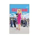 Reese Witherspoon, Schauspielerin, Legally Blonde Poster auf Leinwand, Kunst und Wandkunst, Bilderdruck, modernes Familienschlafzimmerdekor, Poster für Schlafzimmer und Wohnzimmer, 30 x 45