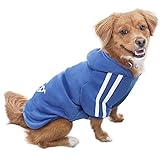 Eastlion Hund Pullover Welpen-T-Shirt Warm Pullover Mantel Pet Kleidung Bekleidung, Saphirblau, Gr. L