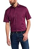 eterna Herren Hemd Modern Fit Kurzarm Bordeaux (75) 40