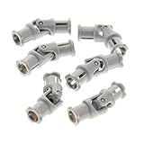 6 x Lego Technic Gelenk Kardangelenke 3L Neu-Hell Grau Antriebswelle Universal Joint Star Wars 42030 45560 42042 75189 4525904 62520c01 61903