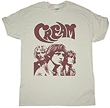 Cream Band Natural T Shirt Psychedelic Rock Acid Blues Rock