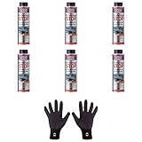 brünte® Feingrip Montagehandschuhe Gr.9/L + 6X Original Liqui Moly 300ml Öl-Verlust Stop Oil Leak Stop 1005