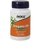 Now Foods | Oregano Oil (Oregano Öl) | 90 Weichkapseln | Mindestens 55% Carvacrol | plus Ingweröl und Fenchelöl | hochdosiert | ohne Gentechnik | Glutenfrei | Soj