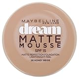 Maybelline Jade Dream Matte Mousse Make-up (026 Honey Beige)