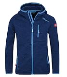 Trollkids Jondalen XT Kapuzen Fleecejacke, Französischblau, Größe 140
