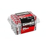 Camelion 11102406 Plus Alkaline Batterie LR6, Mignon, AA, 24er-Pack