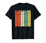 Retro Karlsruhe T-Shirt Einwohner S