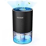 CEFNOON Luftentfeuchter Elektrisch, 750ml Tragbarer Automatischer Luftentfeuchter, Ultraleiser Mini Entfeuchter Raumentfeuchter Dehumidifier, für Schränke, Kleiderschränke, Badezimmer, Wohnwagen, Bü