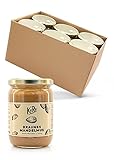 KoRo - Mandelmus Braun 6x 500 g - 100 % Mandeln ohne Zucker und Salz - Nuss Creme ohne Z