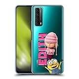 Head Case Designs Offiziell Offizielle Despicable Me Edith Gru's Familie Soft Gel Handyhülle Hülle kompatibel mit Huawei P Smart (2021)