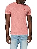 Superdry Herren Vintage Logo Emb Tee T-Shirt, Mid Red Grit, M