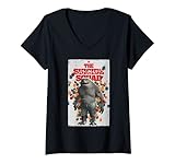 Damen The Suicide Squad King Shark Poster T-Shirt mit V