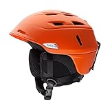 Smith Erwachsene Skihelm Camber, Matte Orange, 51-55