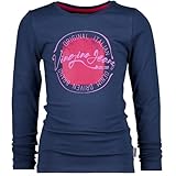 Vingino Girl's JESTINE T-Shirt, Dark Blue, 167