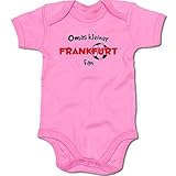 G-graphics Omas Kleiner Frankfurt Fan Baby-Body Suite Strampler 250.0443 (6-12 Monate, pink)