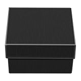 Mdsfe Luxus Armbanduhr Box Geschenkgeschenk Display Display Aufbewahrungsorganisator für Armband Schmuck Ohrringe - Schwarz, a3