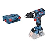 Bosch Professional 18V System Akku Schlagbohrschrauber GSB 18V-60 C (max. Drehmoment: 60 Nm, Connect Ready, ohne Akkus und Ladegerät, in L-BOXX 136)