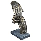 Dekofigur Indoor - Gilde Two Hands/Zwei Hände - Skulptur Statue Dekoration W