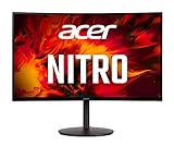 Acer XZ270X Gaming Monitor 27 Zoll (69 cm Bildschirm) Full HD, 240Hz, 1ms (VRB), 2xHDMI 2.0, DP 1.2, höhenverstellbar, DP AdaptiveSync, HDMI VRR, Schw