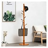 Freistehende Hutablage 165cm Freistehender Hut Mantelständer, Mantel Rack Tree mit 8 Haken Schwere rotierende Mantelständer Aufhänger Hall Dach Halter Hooks Büro Eingang Baumaufhänger ( Color : B )