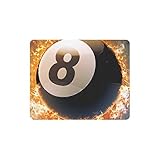 Cool Billard Pool Snooker Ball im Weltraum Rechteck Rutschfestes Gummi Mousepad Mauspads/Mausmatten Hülle C