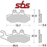 Kompatibel mit GILERA Runner VXR Race/ST 4T E3 200 2006-2013 PASTIGLIA Freno ANTERIORE Paar BREMSBELÄGE SBS 177MS SINTERED