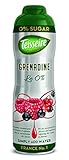 Teisseire Grenadine Sirup ohne Zucker mit Stevia- Rezeptur, 6er Pack (6 x 600 ml)