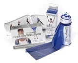 Thera-Band 2,5 m Übungsband Fitnessband Therapie Band im Beutel extra stark/b