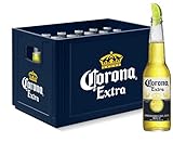 Corona Extra Premium Lager Flaschenbier, MEHRWEG (24 x 0.355 l) im Kasten, Internationales Lager B