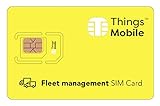 IOT/M2M-SIM-Karte für FLOTTENMANAGEMENT / FLEET MANAGEMENT- Things Mobile - Things Mobile - weltweite Netzabdeckung, Mehrfachanbieternetz GSM/2G/3G/4G, ohne Fixkosten. 10 € Guthaben ink