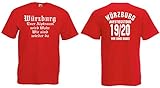 Würzburg Herren Aufstiegstour 2020 Ultras T-Shirt Aufsteig