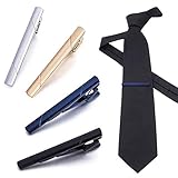 Krawattenklammer, Herren Krawattennadel Set, krawattenklammer edelstahl, Edelstahl Tie Clip für Normale Krawatte, Für Schmale Krawatte im Geschenketui, Halloween Geschenke, Weihnachtsgeschenk