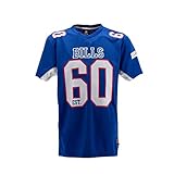 Majestic Athletic Buffalo Bills NFL Moro Poly Mesh Jersey Tee T-Shirt Trikot Blue Gr.M