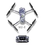 iMusk 1 Satz wasserdicht PVC Aufkleber Decal Skin Cover Wrap Guard für DJI Mavic 2 Pro / Zoom Körper / Arm & Fernbedienung Drohne Zubehör (M2-E)