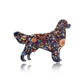 Brosche mit Tiermotiv aus Acryl, niedlicher Dackel, Labrador, Bulldogge, Pudel, Brosche für Kleidung, Schal, Reversnadel, Haustier-Schmuck, Geschenk