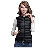 SGSD Damenwesten äRmellos - Leichte Daunenweste - Daunen Weste Kurz Steppweste - Daunen Steppweste Kurze Weste Daunenweste Daunenjacke Lightweight Wintermantel Warm Steppjacke Winter Jack
