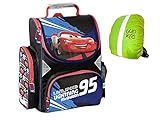 Cars Disney Autos Schulranzen Rucksack Kinderrucksack Ranzen Junge Trageriemen gepolstert DIN A4