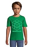 Decentralize Bitcoin Crypto Cryptocurency Vector Green Colorful Kids T-Shirt 2 Year O
