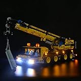 PEXL Beleuchtung Licht Set für Lego Technik Kran LKW - LED Beleuchtungsset Kompatibel mit Lego Technic Crane 42108 (Ohne Lego Set)